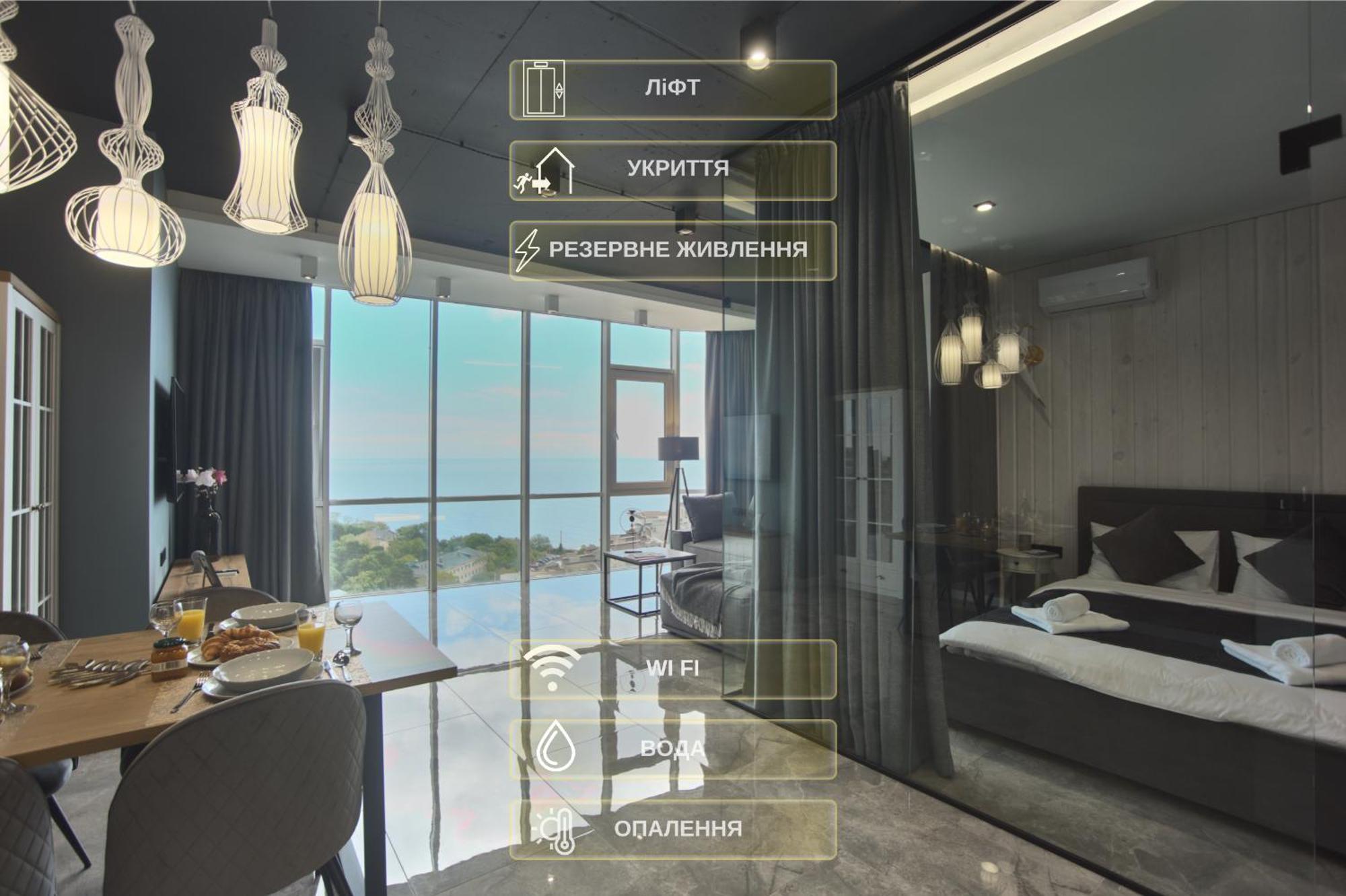 Gagarin Plaza Luxury Sea View Apartments Odessa Luaran gambar
