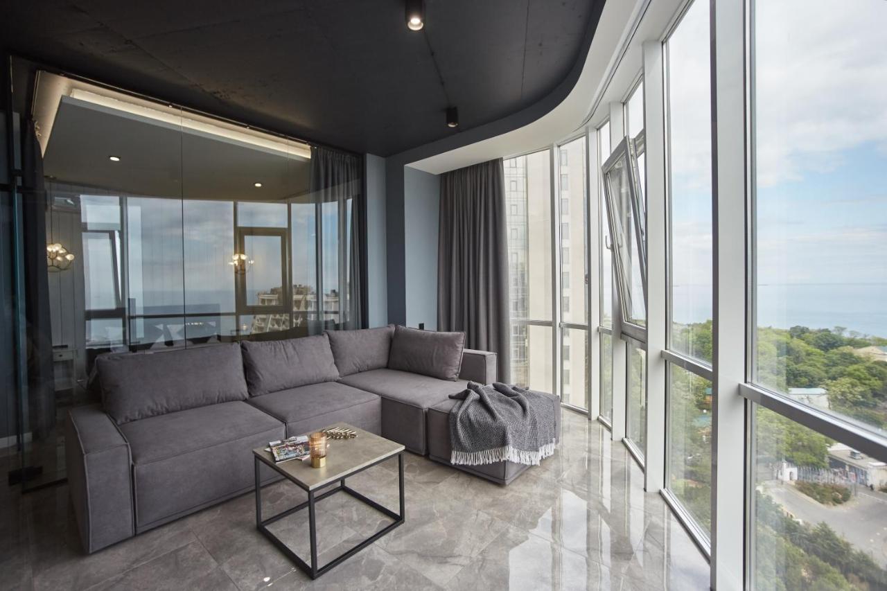 Gagarin Plaza Luxury Sea View Apartments Odessa Luaran gambar